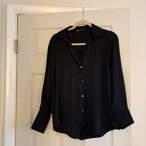 Zara Black Blouse